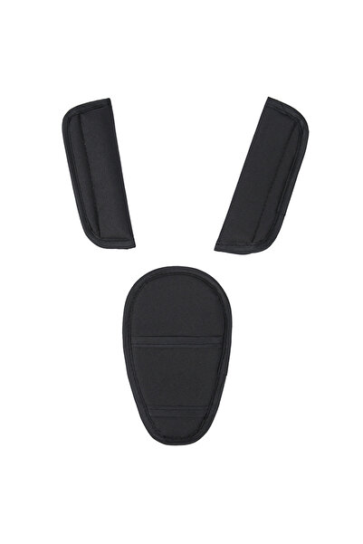 Choice Black 3pcs Soft Baby Car Seat Belt Pads Stroller Harness Covers Univer...