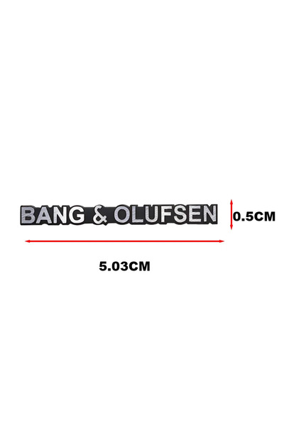 Choice BANG-4PCS 2/4/8pcs لمكبرات صوت السيارة B&O BANGOLUFSEN Hi-Fi، شعار مكب...