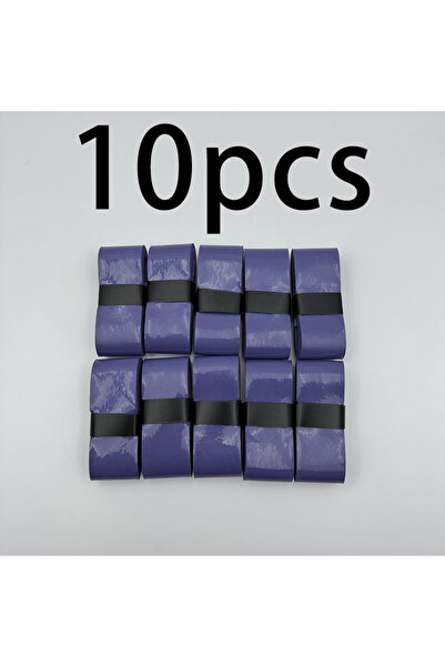Choice Purple 10pcs 6/10-piece set of badminton grip anti slip straps, tennis...