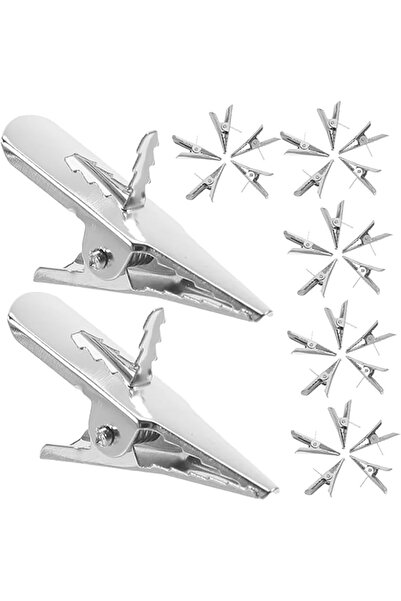 Choice 30 قطعة من مشابك التمساح المعدنية، 3 سم، لتزيين المنزل وغرفة المعيشة، ...