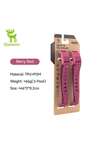 Choice 39003801 Qunature TPU Elastic Scale Strap Multifunctional Outdoor Bind...