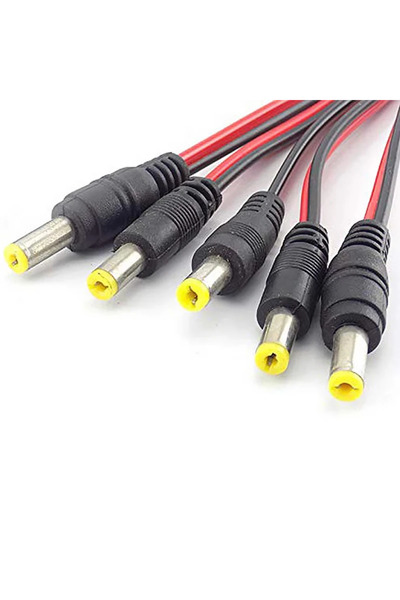choice2 ZLDLCK-5Pcs-Male 5Pcs 10Pcs 5.5x2.1mm Male Female Plug 12V DC Power P...
