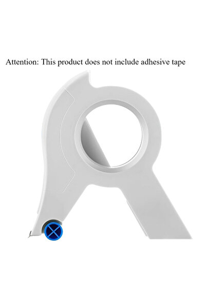 Choice WHITE 1pc Tape Dispenser, Suitable for 4.78-5.08cm x 54.86m Standard T...