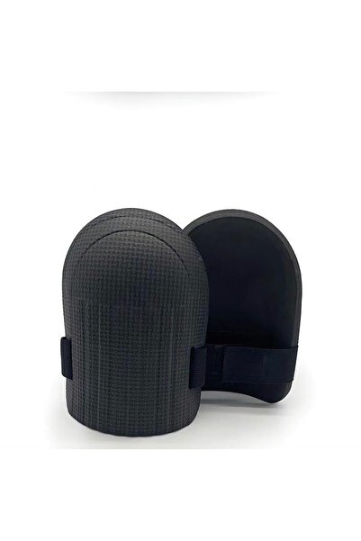 Choice زوج واحد من وسادات الركبة السميكة باللون الأسود لأعمال البلاط والطين و...