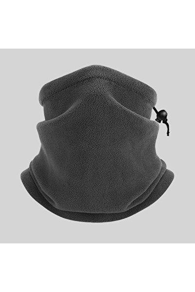 Choice طقم قبعة بالاكلافا رمادية داكنة من موسيون، قبعة شتوية دافئة تغطي الرقب...