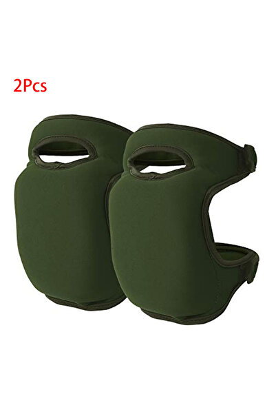 Choice واقيات ركبة خضراء - قطعتان، زوج واحد، واقيات ركبة مانعة للانزلاق، وساد...
