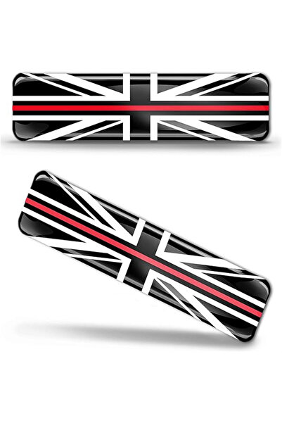 Choice ملصقان لإنجلترا، المملكة المتحدة، علم المملكة المتحدة، الخط الأحمر الر...