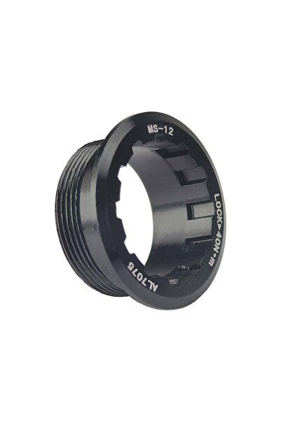 Choice غطاء دولاب الموازنة CNC أسود اللون، قطعة واحدة، لحلقة قفل كاسيت الدراج...