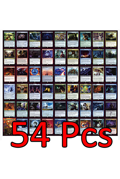 Choice 54 Pcs 54 Pcs Black Core P9 Dual Land Fetch Land Shock Lands Proxy Cards