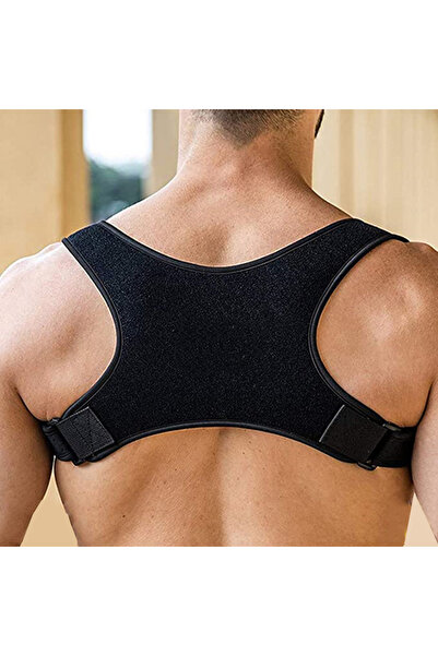 Choice مصحح وضعية الجسم الأسود للرجال والنساء، دعامة ظهر علوية قابلة للتعديل،...