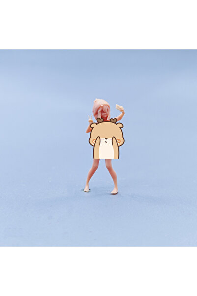 Choice مجسمات صغيرة سوداء بمقياس 1/64 من الراتنج، شخصية جيويوان فوزي غير ملون...