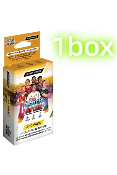 Choice1 1box 2026 NEW Season Topps UCC Match Attax Eco Pack Limited Edition C...