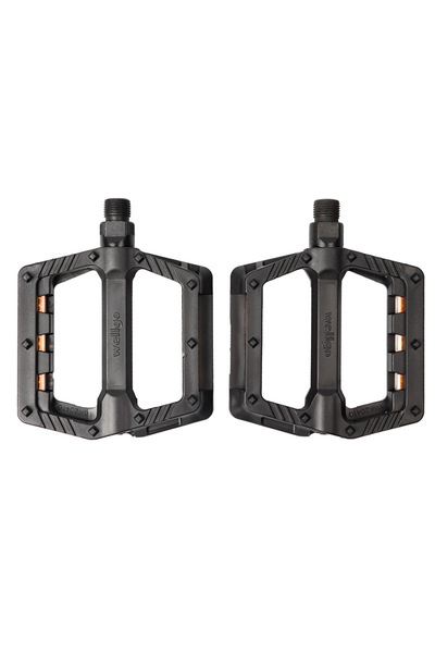 Choice Bicycle pedal Black Couple Black Antiskid Damping Solid Non-vulnerable...