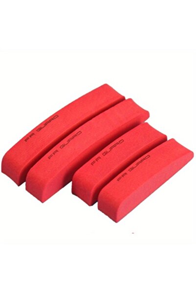Choice Red 4pcs Thick Foam Automotive Door Side Protection Strip, Anti-Collis...
