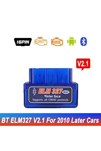 Kebidumei الإصدار 2.1 لأجهزة Mini ELM327 V1.5 وV2.1 OBD 2 Bluetooth لتشخيص أع...