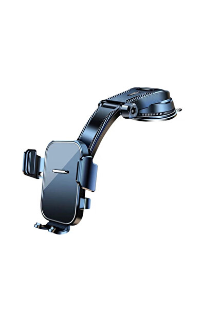 Choice حامل هاتف سيارة قابل للتعديل بسطح مرآة مربعة، بإطار من مادة ABS وقاعدة...