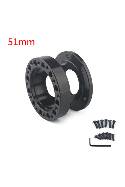 Choice FXP-LK51 فاصل محور عجلة القيادة العالمي الجديد المجوف 51/76/101 مم، طق...