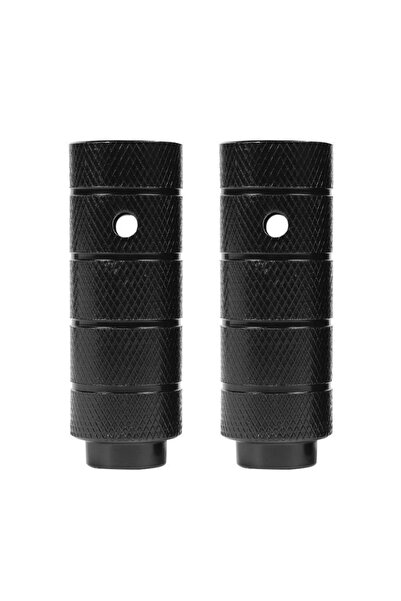 Choice WHITE 1 Pair Easy To Install Bike Footrest Lever Axle Pegs Anti-Skid S...