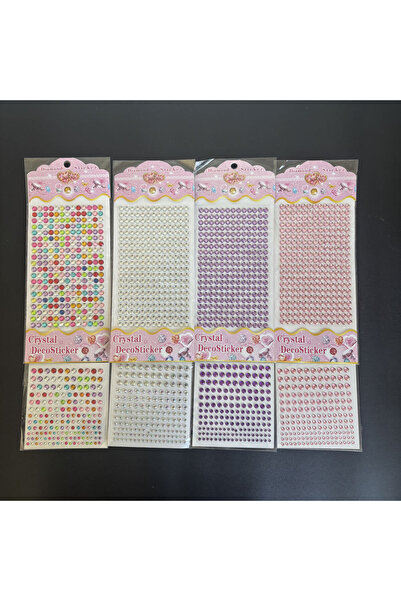 Choice 8 ملصقات ماسية مستديرة، أحجار كريمة لامعة، ألوان متعددة اختيارية، ملصق...