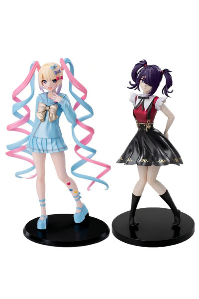 BANDAI قطعتان بدون صندوق، مجسم شخصية أنمي "الفتاة المحتاجة" الجديدة، جرعة زائ...