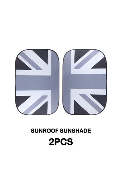 Choice4 غطاء واقي من الشمس لفتحة سقف السيارة من جراي جاك، مناسب لسيارات ميني ...