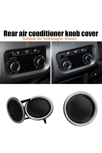 APWIKOGER Rear Car Air Conditioning Control Panel Knob Cover Switch For Shara...