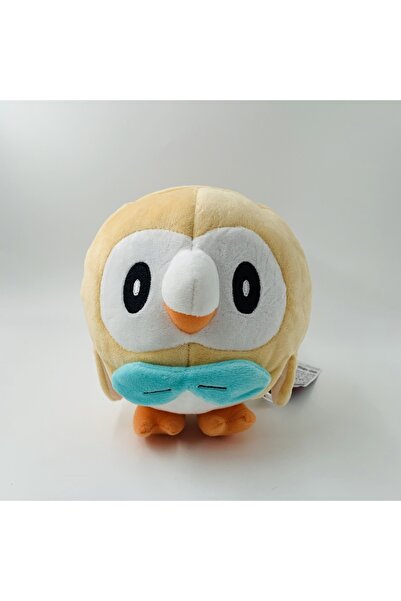 Choice 20cm Rowlet Pokemon Rowlet Plush Toys Adorably Owl Stuffed Doll Anime ...