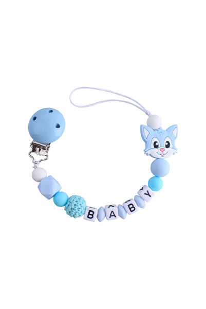 choice2 Color 5 Baby Soother Pacifier Clip Animal Fox Silicone Dummy Holder C...