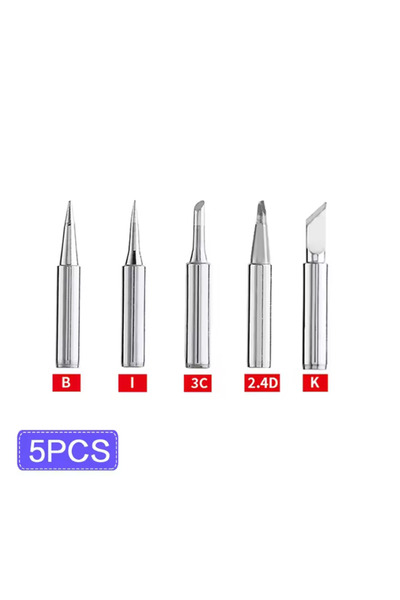 Choice 5 قطع من رؤوس مكواة اللحام STONEGO (5 أو 10 قطع) - مجموعة رؤوس مكواة ل...