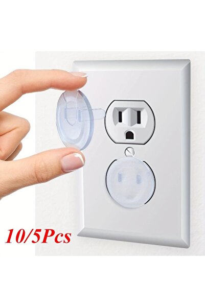 Choice 5 قطع من أغطية المقابس الشفافة لحماية الأطفال، أغطية بلاستيكية لمقابس ...
