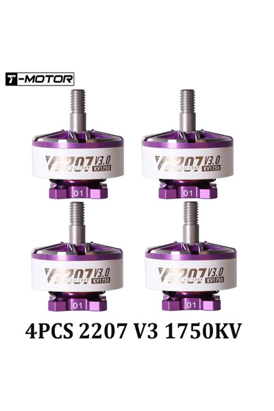 Choice4 4PCS 2207 V3 1750KV 4PCS T-Motor Velox V2207 /V2306 V3 1750KV 1950KV ...