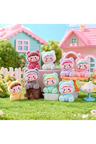 Choice 5 قطع عشوائية من زينة صندوق المفاجآت على شكل دب صغير من نوع كاواي فلوك...