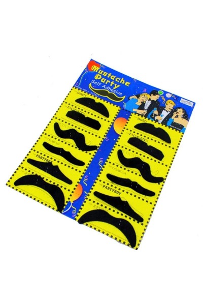 Choice A Fake Mustaches Self Adhesive Novelty Hairy Beard Costume Facial Hair...