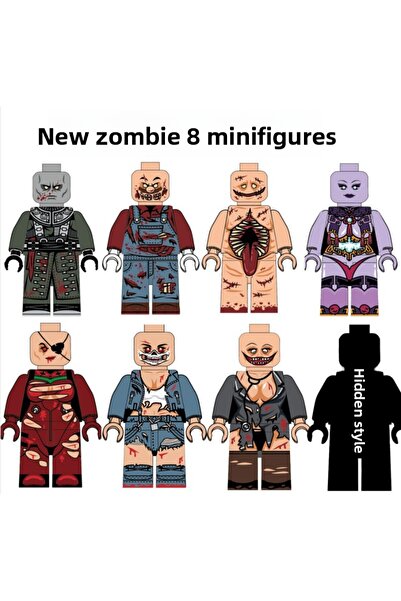 Choice 3 Zombie legion, humanoid doll, Halloween, toys, mini characters, chil...