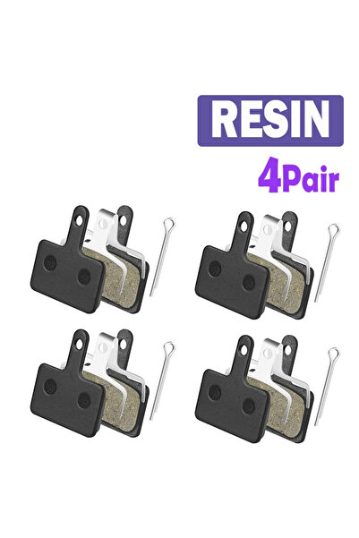 Choice 4 أزواج من وسادات فرامل قرصية من الراتنج للدراجات من TESNO - وسادات فر...