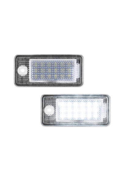 Choice WHITE 2PCS Error Free White LED Car License Plate Light Bulbs Accessor...
