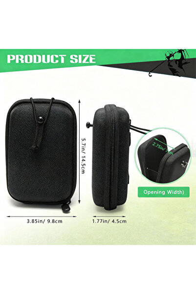 Choice حقيبة حمل جهاز تحديد المدى، متينة، ذات بطانة داخلية ناعمة من مادة EVA،...