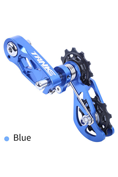 Choice Blue TANKE MTB Dirt Jump Single Speed Mountain Bike Chain Tensioner XC...
