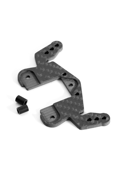 Choice قطعة واحدة من برج امتصاص الصدمات الخلفي المصنوع من ألياف الكربون لسيار...