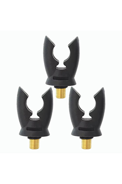 HIRISI 3 قطع من مشابك تثبيت رأس صنارة صيد الكارب لجهاز إنذار الصيد وجهاز التن...