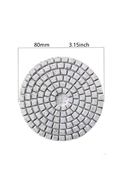 Choice3 1Pcs-80mm 125 type 50Grit ceramic tile edge grinding disc M14 angle g...