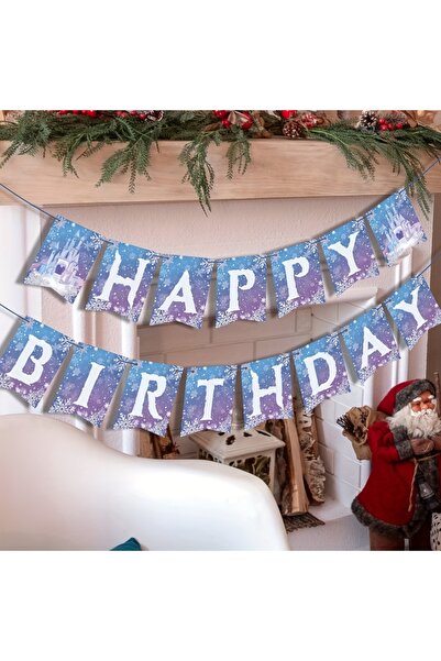 Choice Decorations Winter Frozen Birthday Party Banner Frozen Party Decoratio...