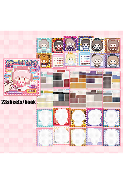 Choice عبوة من 23 ورقة/كيس، ملصقات كولاج رائعة بتصميم حيوانات أليفة بأسلوب فن...