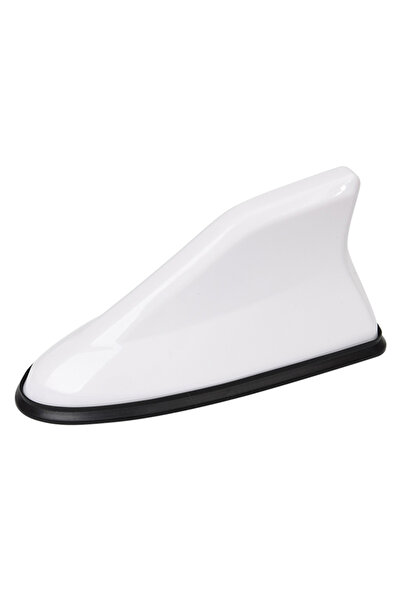 Choice4 White Car Roof Shark Fin Aerial Antenna Toppers Replacement Auto Radi...
