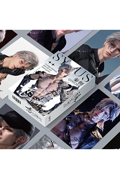 Choice مجموعة بطاقات صغيرة من الورق E، 55 قطعة، بتصميمات ليزرية لشخصيات كالب ...