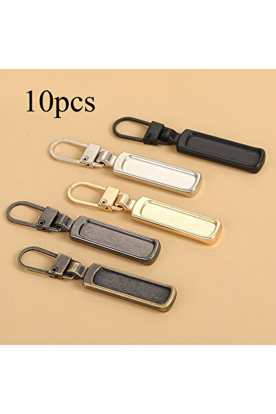 Choice 10pcs Detachable 10pcs Metal Zipper Pullers - for Zipper Sliders Head ...
