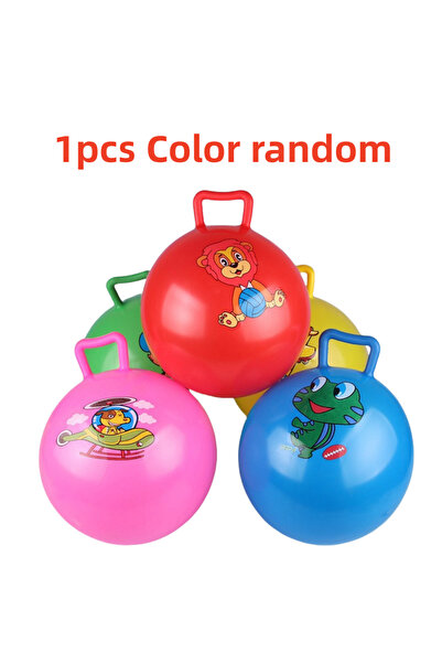 Choice حصان نطاط قابل للنفخ بمقبض، قطعة واحدة، لون عشوائي، لعبة نطاطة للأطفال...