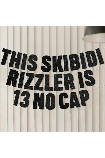 Choice زينة عيد ميلاد سعيد الثالث عشر باللون الأسود، لافتة سوداء لامعة مكتوب ...