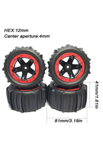 Choice إطارات 6885R، 4 قطع، 84 مم/81 مم، إطارات انزلاقية للثلج والرمل، عجلات ...