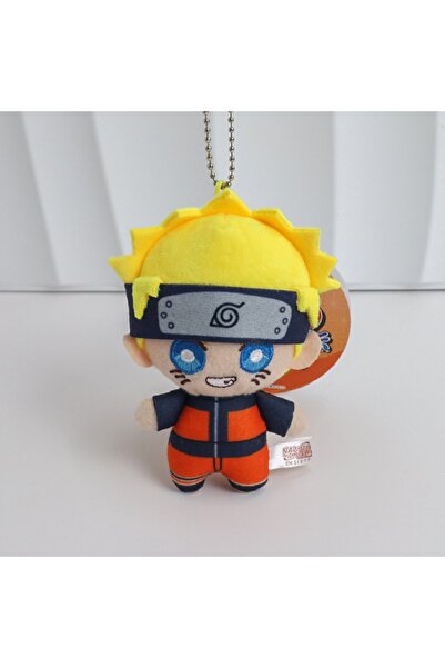 BANDAI سلسلة مفاتيح أنمي ناروتو شيبودن بطول 10 سم مع دمية كاكاشي وناروتو قطيف...